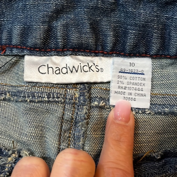 Chadwick’s Womens Size 10 Bootcut Jeans - Picture 4 of 6